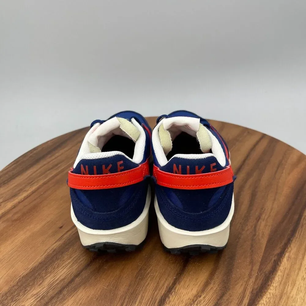 Nike Waffle Debut Retro Shoes Womens SIze 8 Blue Orange Running Walking Sneakers
